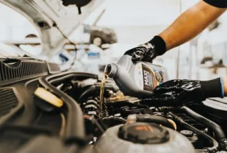 Oil change and engine maintenance