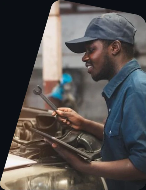 Quashie, founder and head technician at Lalitech Auto Service